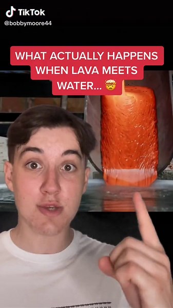 When Lava Meets Water: Exploring the Spectacular Reactions!