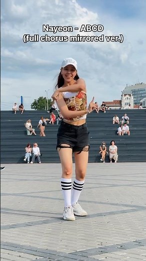 [MIRRORED] NAYEON 나연 – ABCD choreography #dancecover #nayeon #twice 💿✨ #dancemirrored