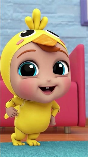 Baby John's Chicken Dance | #shorts #littleangelnurseryrhymes #littleangel #nurseryrhymes