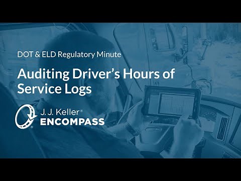 Auditing Driver’s Hours of Service Logs