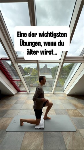 Eine der wichtigsten Übungen, wenn du älter wirst… #shorts