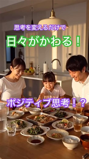 毎日を変える！ポジティブ思考の秘訣！ #大事なこと #心理学 #youtubeショート