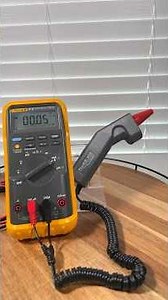 FLUKE 87 III TRMS Multimeter w/ FLUKE 80T-IR Infrared Temperature Probe (👍)