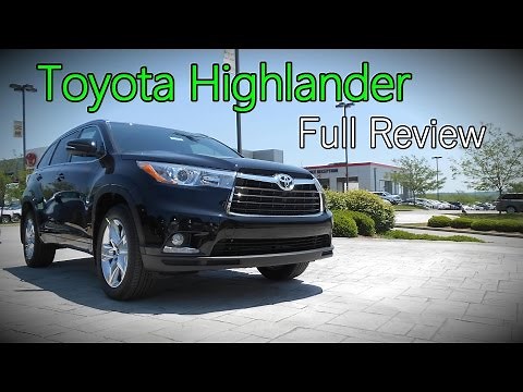 2016 Toyota Highlander: Full Review | LE, LE Plus, XLE, Limited, Limited Platinum & Hybrid