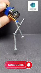 Making an Electromagnet Is Just This Easy #zaferyildiz