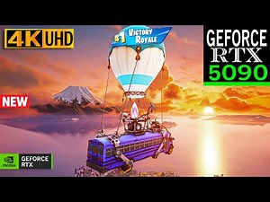 Fortnite Looks INSANE with RTX 5090 (4K MAX Graphics + Ray Tracing ON) #fortnite
