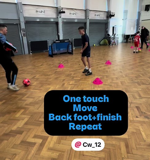CWC Coaching #cwc #football #coaching #session #drill