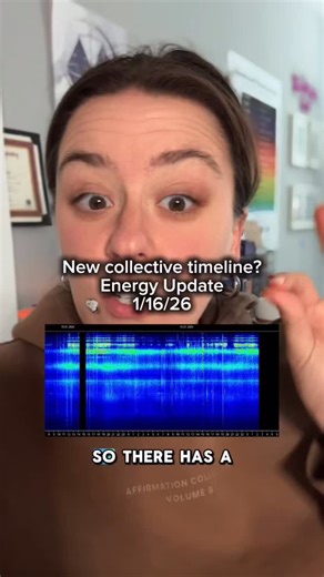 Chloe Mae Gesslein “CG” - The Galactic Soul 🔮🧿🧬 on Instagram: "#energyupdate 1/16/26 💙🩵💙 #collectiveconsciousness #schumannresonance #spirituality #personalgrowth"