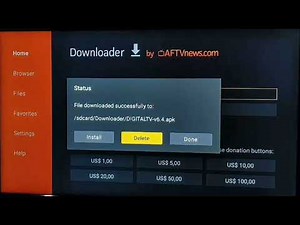 Como Instalar DIGITAL TV con Downloader en AndroidTv