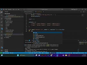 13. How to Read & Write Files in Python (File I/O) | Lesson 13