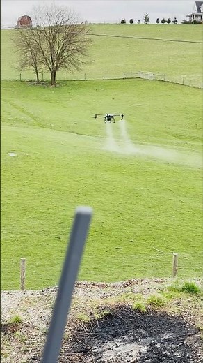 Autonomous Drone Spraying #nuWayAg #drone #america #farming ￼