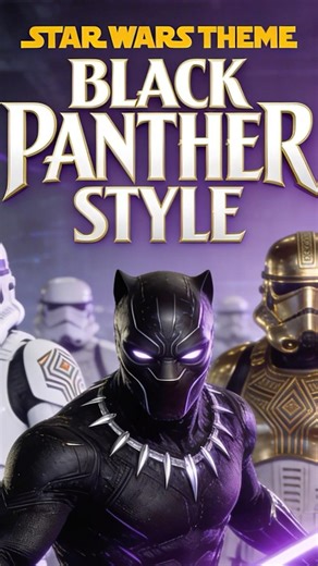 Star Wars Theme Goes BLACK PANTHER!