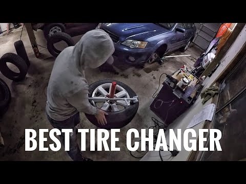 Harbor Freight + No Mar = THE BEST TIRE CHANGER
