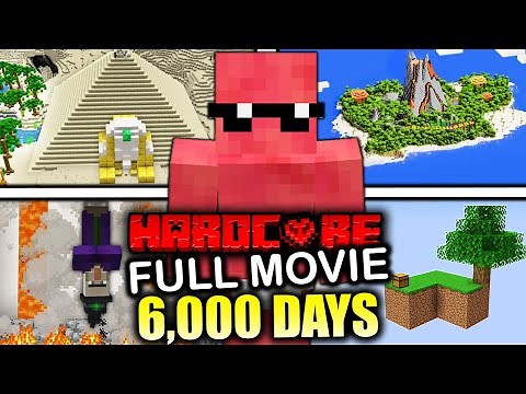 I Survived 6,000 Days in Minecraft Hardcore [FULL MOVIE]