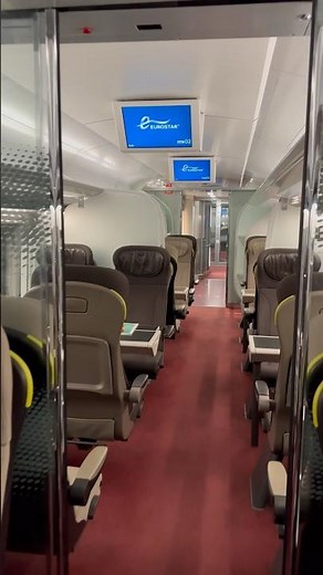 Walkthrough of Eurostar Business Premier carriage #eurostar #train #europeantravel #travel #onboard