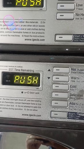 Pre Wash Program Activation #kabula | Laundry Technician