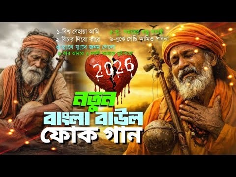 মন শীতল করা নতুন গান|বাংলা বাউল ফোক গান |Bangla Folk Album Song | Ai generated | Ai Original songs.