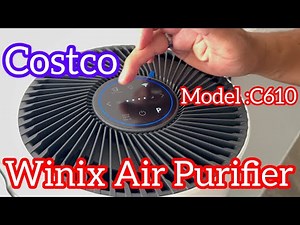 Unboxing and reviewing Winix air purifier from Costco