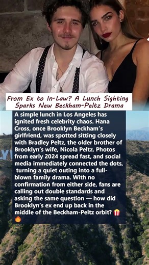 From Ex to In-Law? A Lunch Sighting Sparks New Beckham-Peltz Drama
