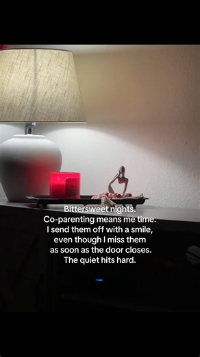 No one chooses divorce. No one wants two homes for their kids. But sometimes loving them better means choosing peace. Co-parenting without making them feel torn, guilty, or stuck in the middle—just sending them off with a smile and reassurance that this can still be normal 🤍 #coparenting *sigh* Can anyone relate… or am I about to start my period?!?