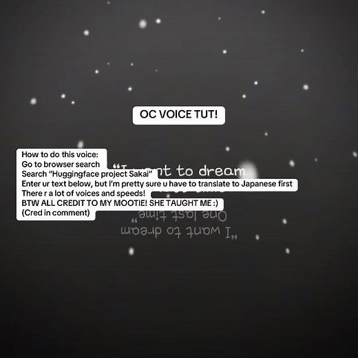 OC声演技チュートリアル