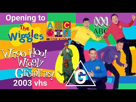 Opening to the Wiggles whoo hoo! Wiggly gremlins! 2003 VHS