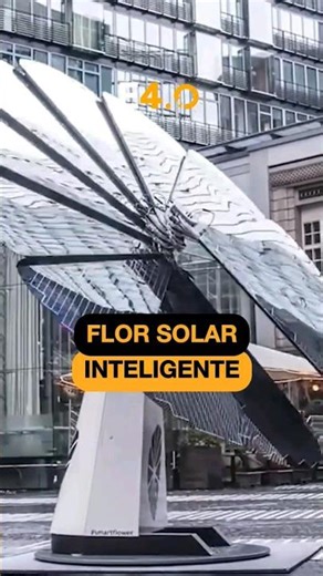 flor SOLAR inteligente