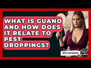 What Is Guano And How Does It Relate To Pest Droppings? - Insects and Invaders