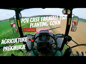 POV | Case Farmall 75A | Planting Corn 2022