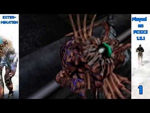Extermination PS2 NTSC-US Played on PCSX2 1.3.1 Emulator Part 1 HD1080p