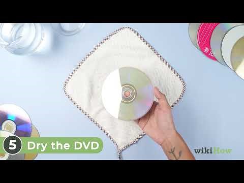 How to Clean a DVD
