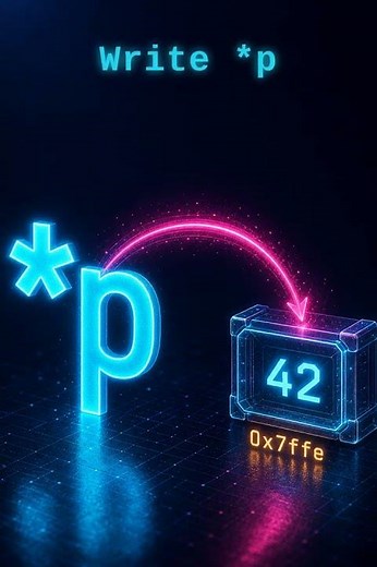 Pointers in C Explained in 60 Seconds 🔥 | Memory Made Simple