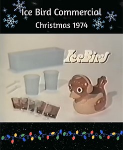 Ice Bird Commercial Christmas 1974 ❤️🤞🏽 I had some sort of ‘flashback’ when I saw this! 😂❤️🎄 | Old Fashioned Christmas