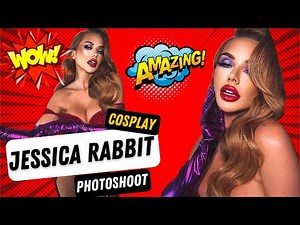 Claudia Fijal - Jessica Rabbit Cosplay Photoshoot