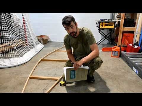 Birchbark Canoe Building - part 2 - gunwale bending and shaping