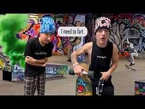 Laxatives At SkatePark.. | First to Sh*t Looses!