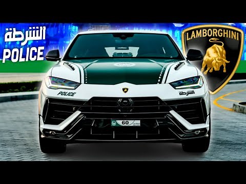 Lamborghini Urus Performante Ready for Police Duty Chasing Bad Guys in Dubai