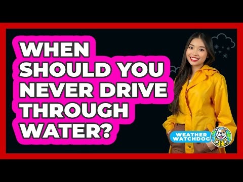 When Should You Never Drive Through Water?