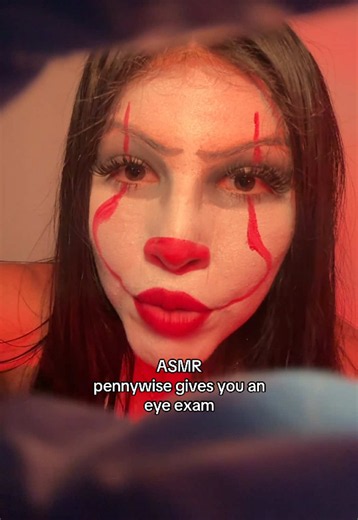 ASMR Pennywise Eye Exam Roleplay — Relaxing Horror ASMR