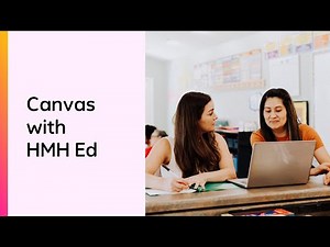 Canvas with HMH Ed