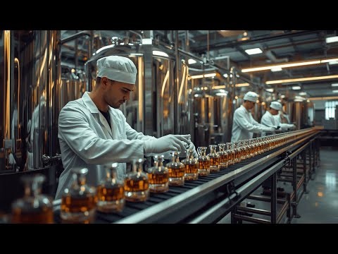 How Perfume Is Made | Inside a Luxurious Perfume Processing Factory