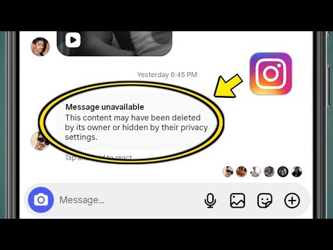 Message unavailable This content may have been deleted by its owner or hidden by their privacy