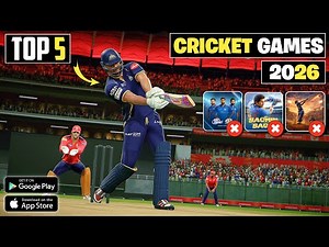 Top 5 Best Cricket games For Android 2026 | Best IPL Cricket Games