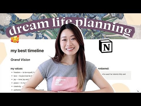How I Plan My Goals + Dream Life on Notion 💡