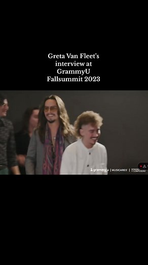 Exclusive Interview with Greta Van Fleet at GrammyU Fallsummit 2023