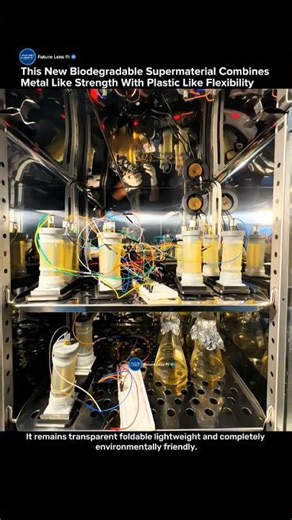 Scientists Created a Supermaterial Stronger Than Plastic, Metal, and Glass #ecofriendly #materials