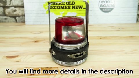 Restoring vintage 1970's Ash Flash flashlight