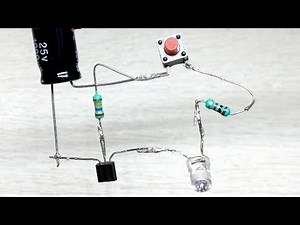 DIY Awesome idea Delay off switch using BC548 transistor