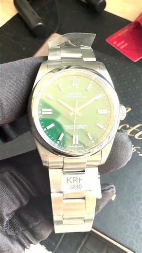 Oyster Perpetual 126000 36mm Green Dial A3230 #watch #luxurywatch #rolex
