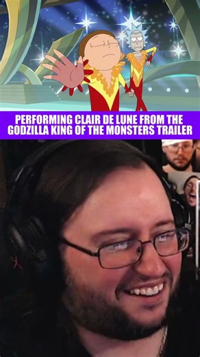 Clair de Lune from the Godzilla King of the Monsters Trailer - Rick and Morty 9X8 REACTION